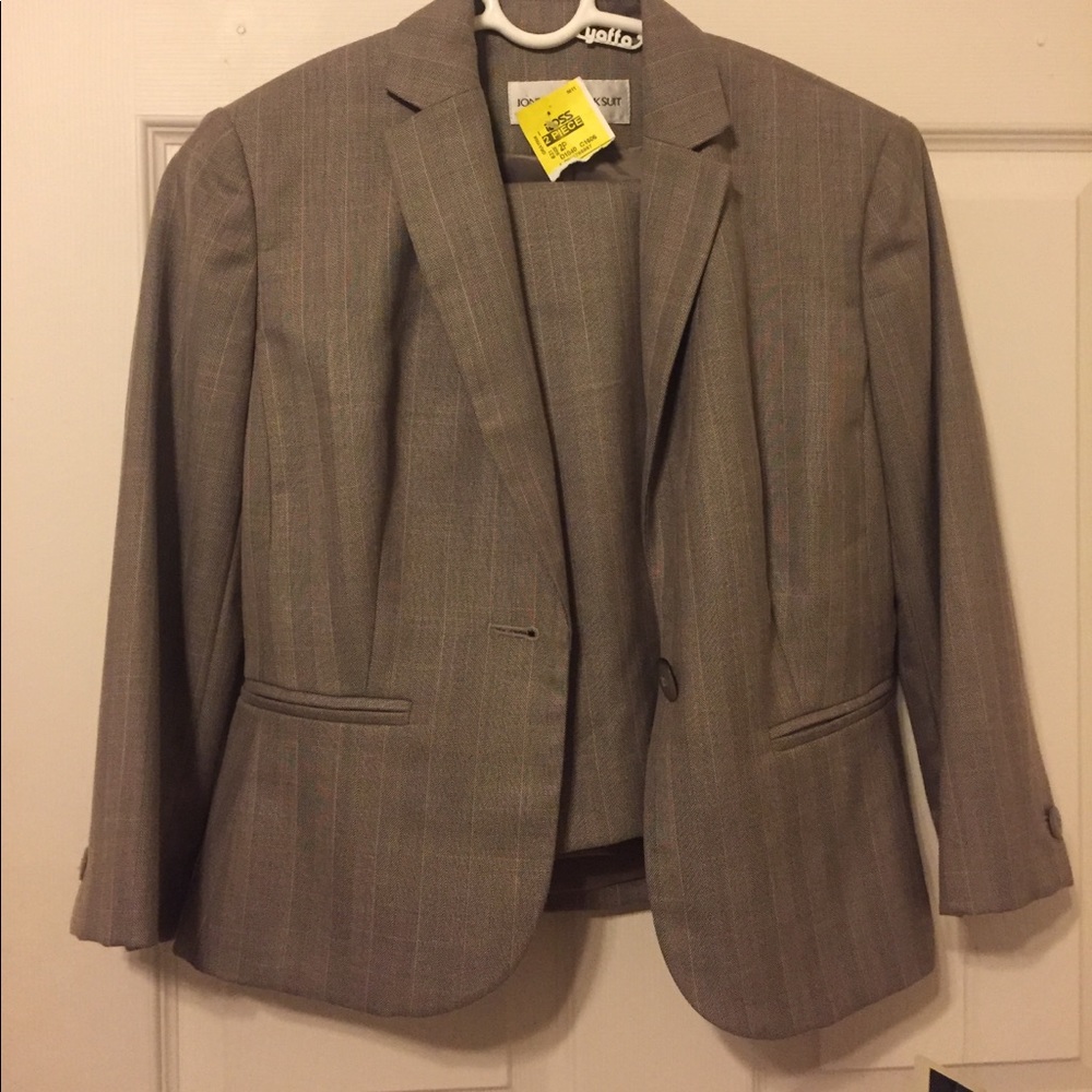 Jones New York grey suit